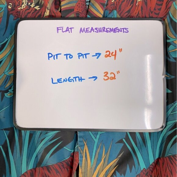 Vintage Handmade Jungle Cat Print Open Front Light Jacket Blazer XL - Picture 3 of 15